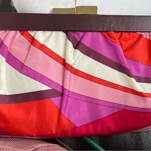 100% SILK Banana Republic Clutch Bag NWT’s